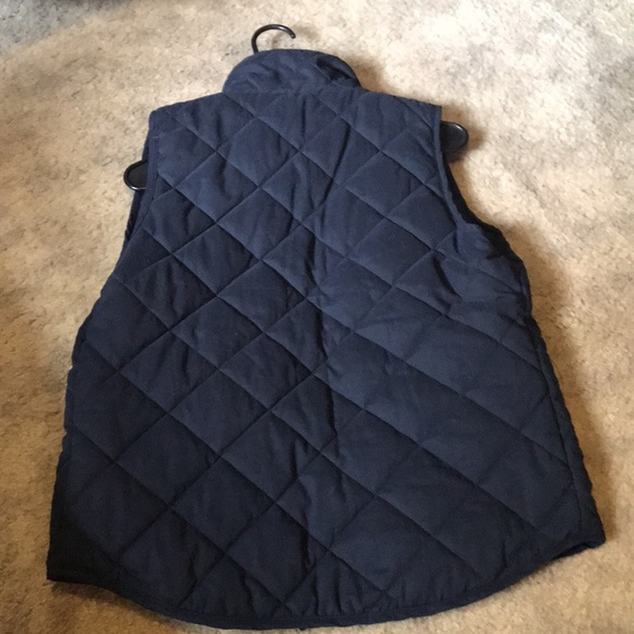 Navy blue women’s vest - Picture 4 of 4
